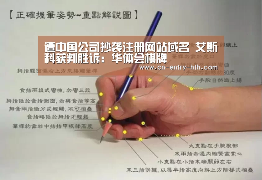 遭中国公司抄袭注册网站域名 艾斯科获判胜诉:华体会棋牌(图2) 华体会棋牌